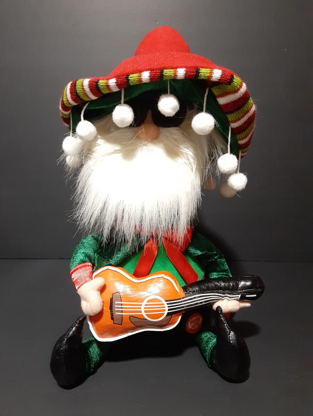 FELIZ NAVIDAD Animated Singing Moving Plush Spanish / Mexican Merry Christmas